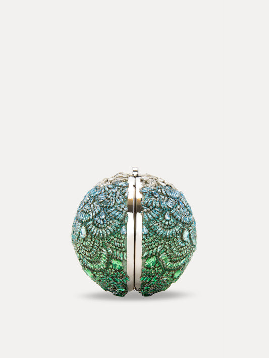 Crystal Embroidered Billiard Bag Side View