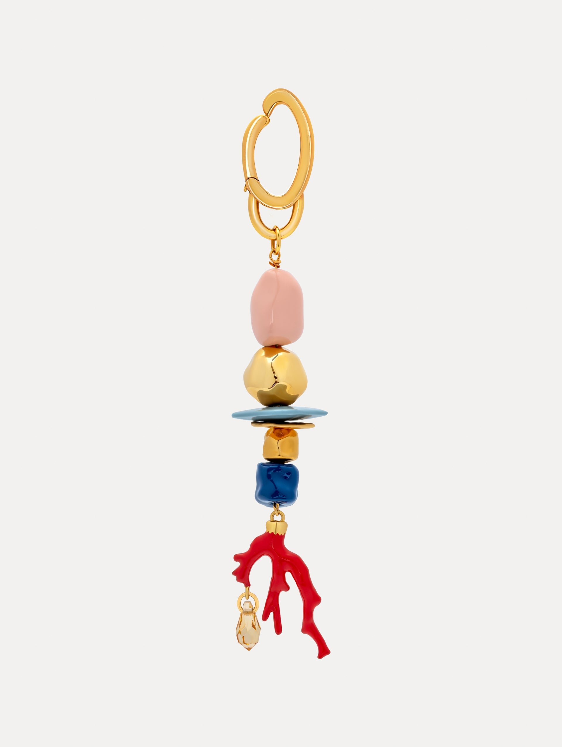 Sea Glass Bag Charm