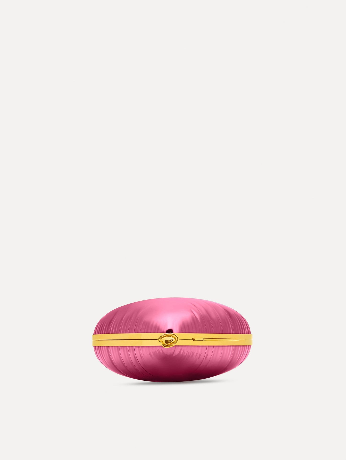 Heart Balloon Bag clutch in Pink Side View