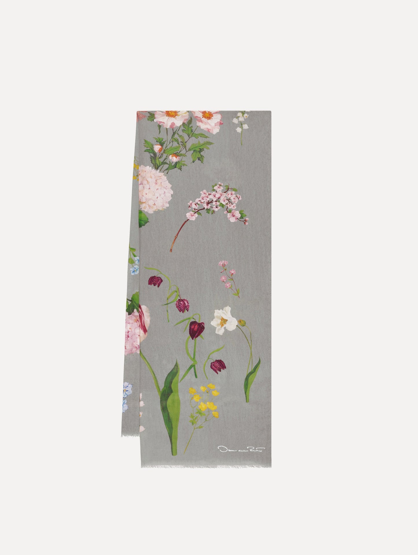 The Mixed Botanical Scarf in multi.