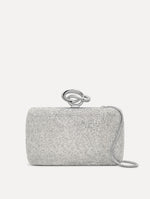 Crystal Pavé Knot Minaudière