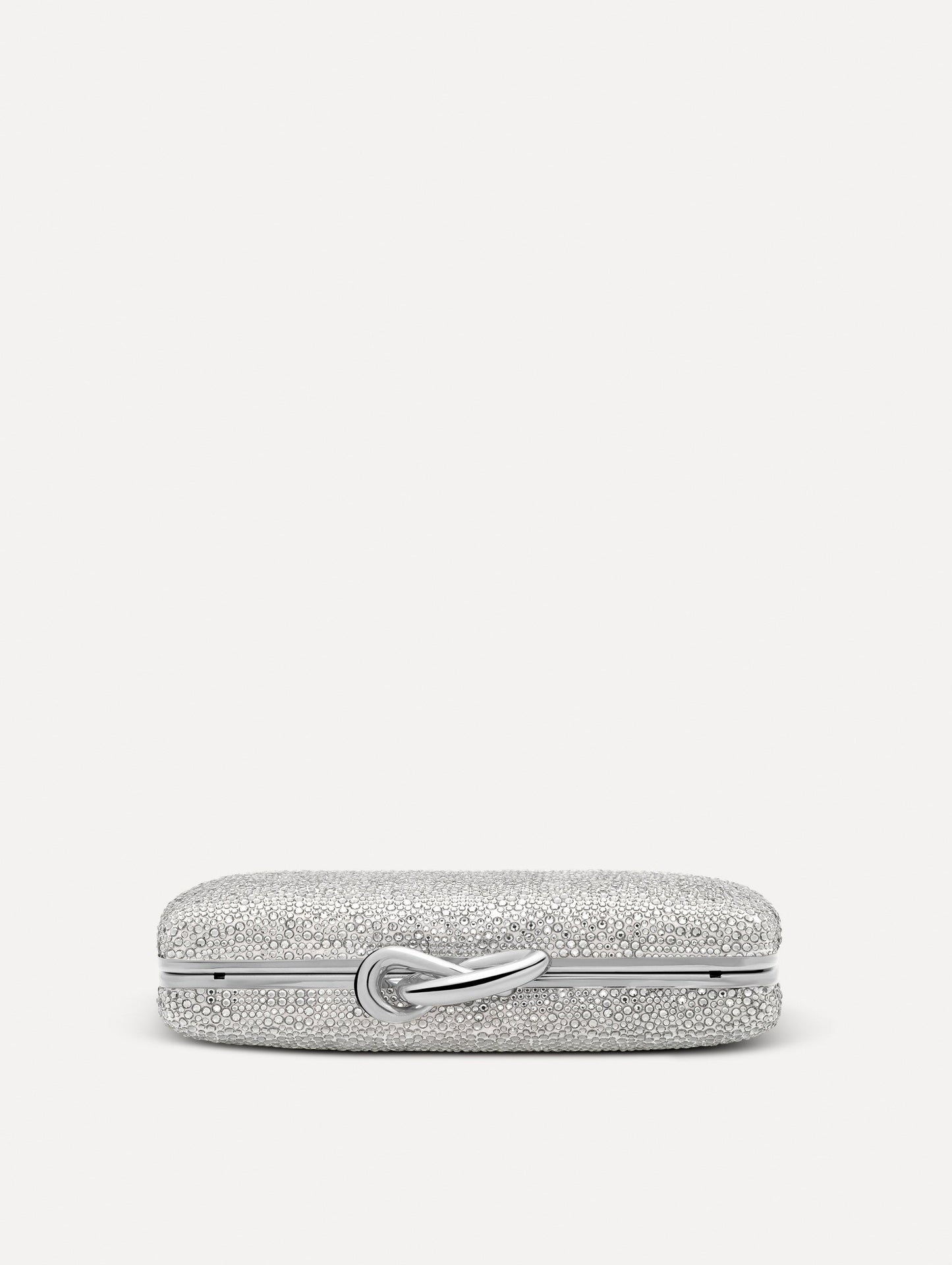 Crystal Pavé Knot Minaudière