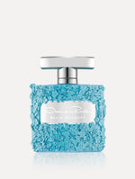 Oscar Blue Rose Texture Bella Boquet Perfume Bottle Front View