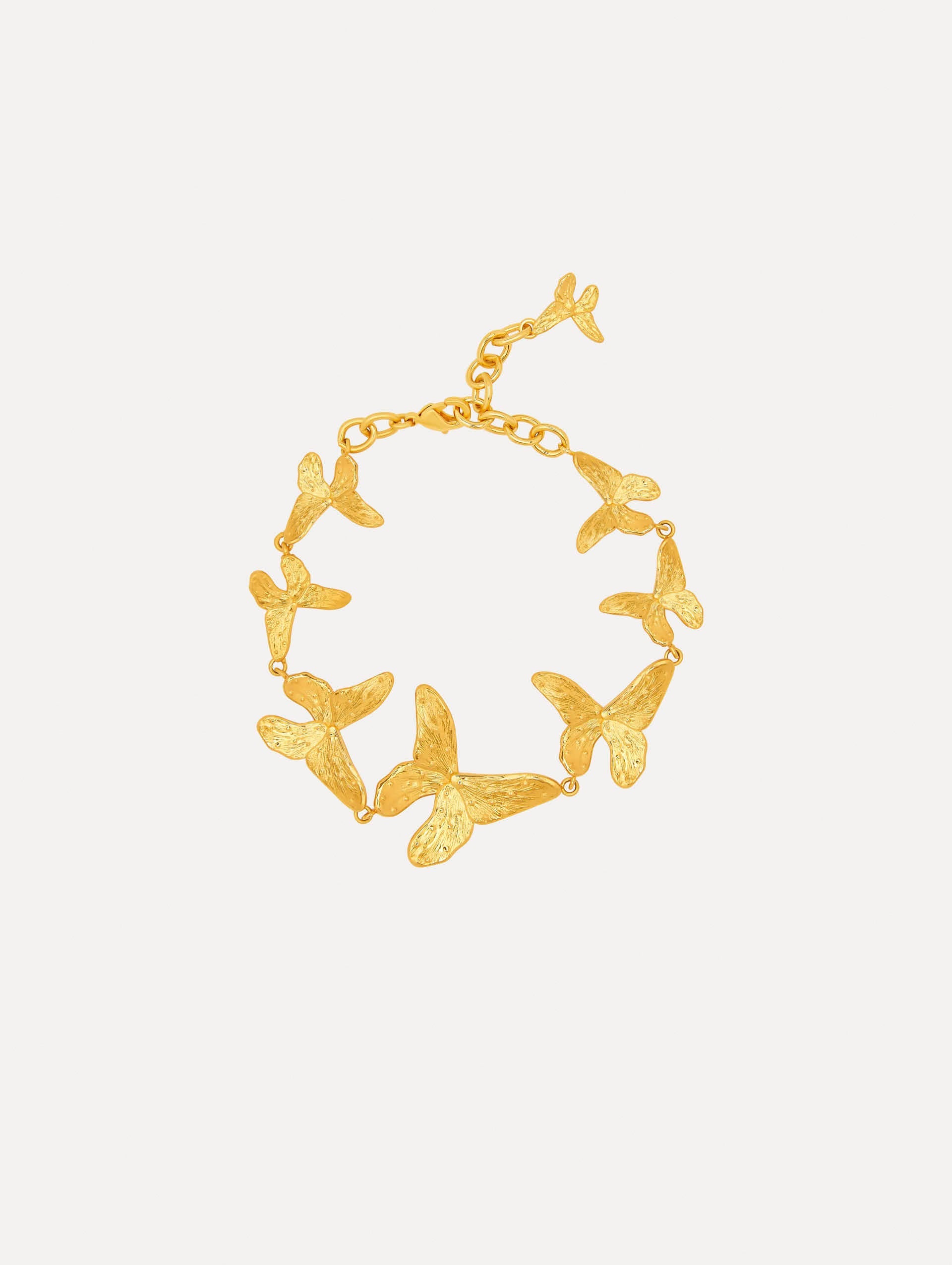 Gold Butterfly Bracelet