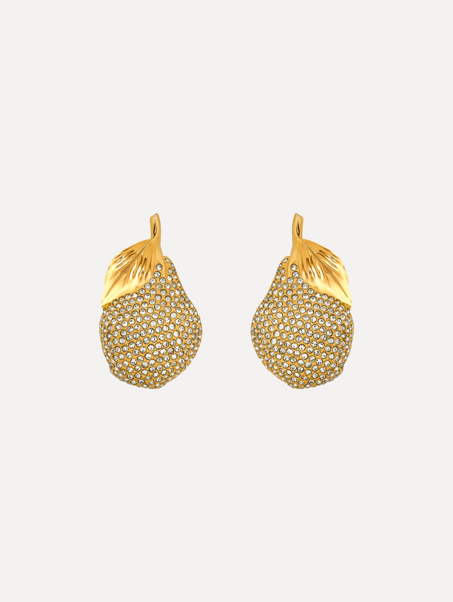 Pavé Pear Earrings