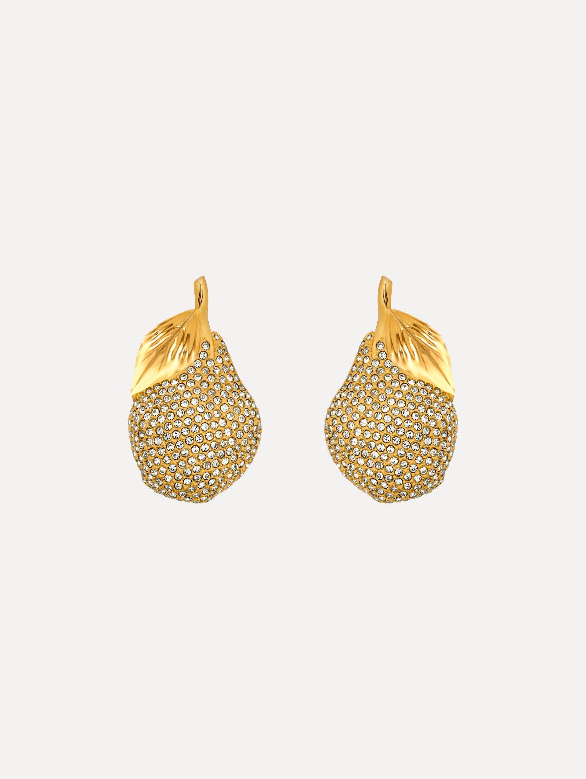 Pavé Pear Earrings